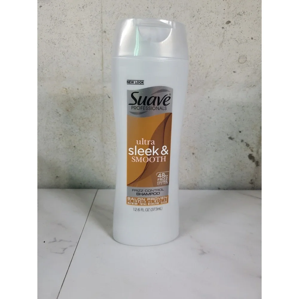 Suave‎ Professional Ultra Sleek & Smooth Frizz Control  Shampoo 12.6 FL oz